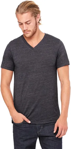 Bella Canvas Men's Comfortable V-Neck Soft Fitted Jersey T-Shirt