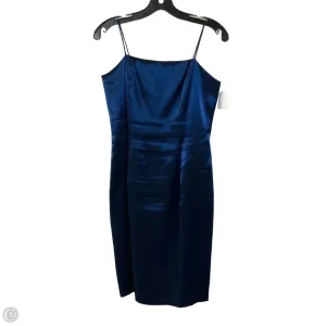 Dress Casual Midi By Alex Evenings In Blue, Size: S