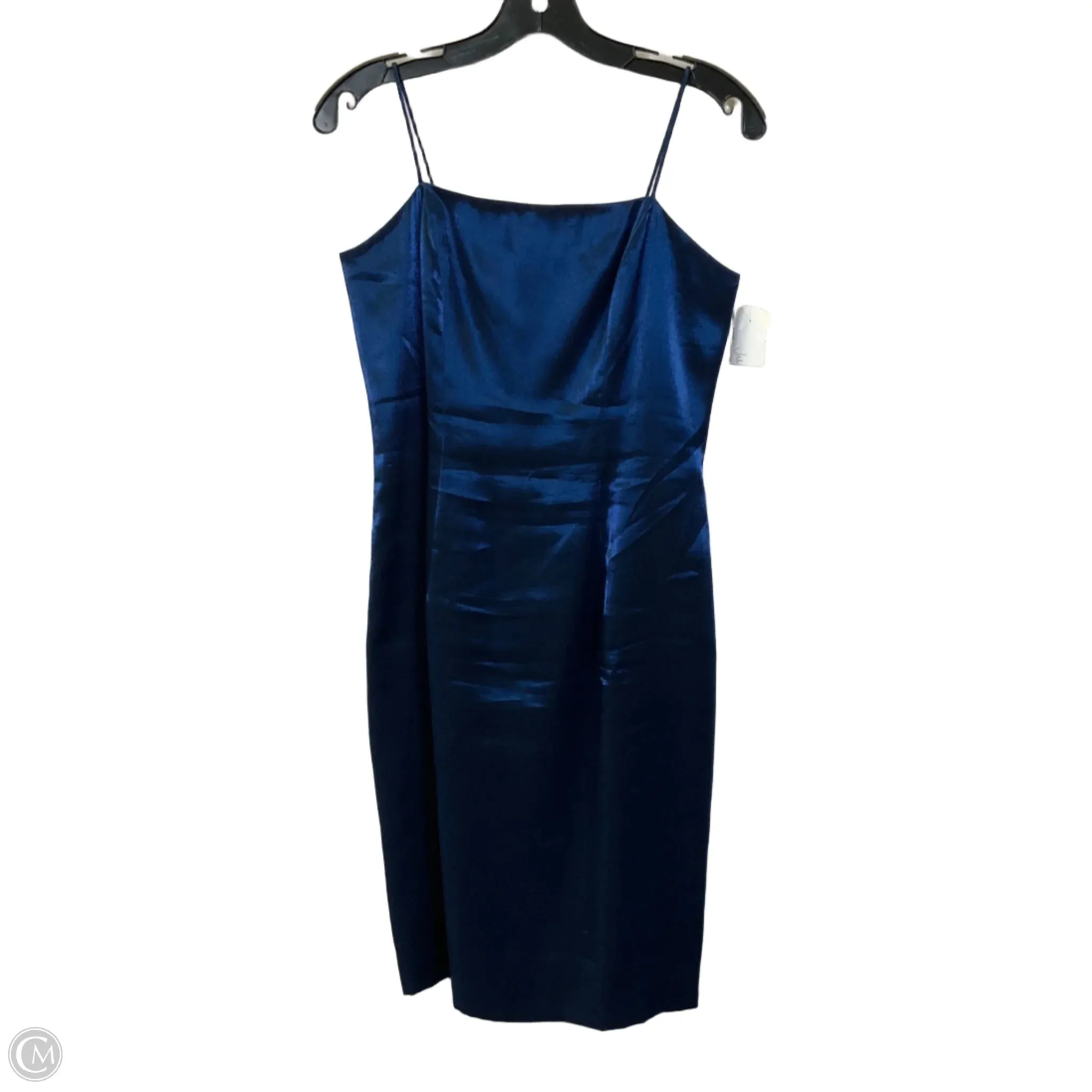 Dress Casual Midi By Alex Evenings In Blue, Size: S