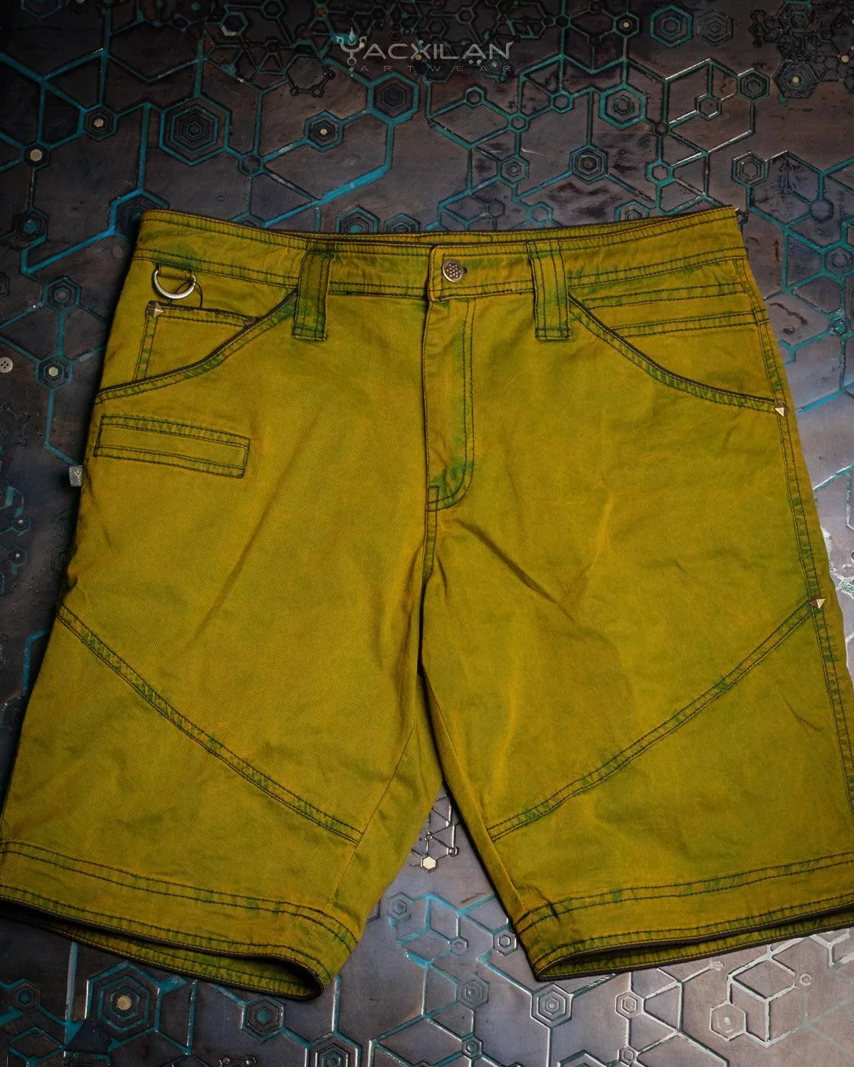 Flying Short Men / Light Cotton - TOXIC MUSTARD