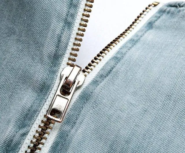 Plus Size - Denim Jeans Pearl Beaded Casual O Neck Long Shirt / Mini Dresses (US 4 - 22W)