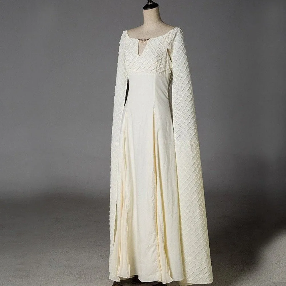 Polyester Cosplay Ladies Chiffon Dress