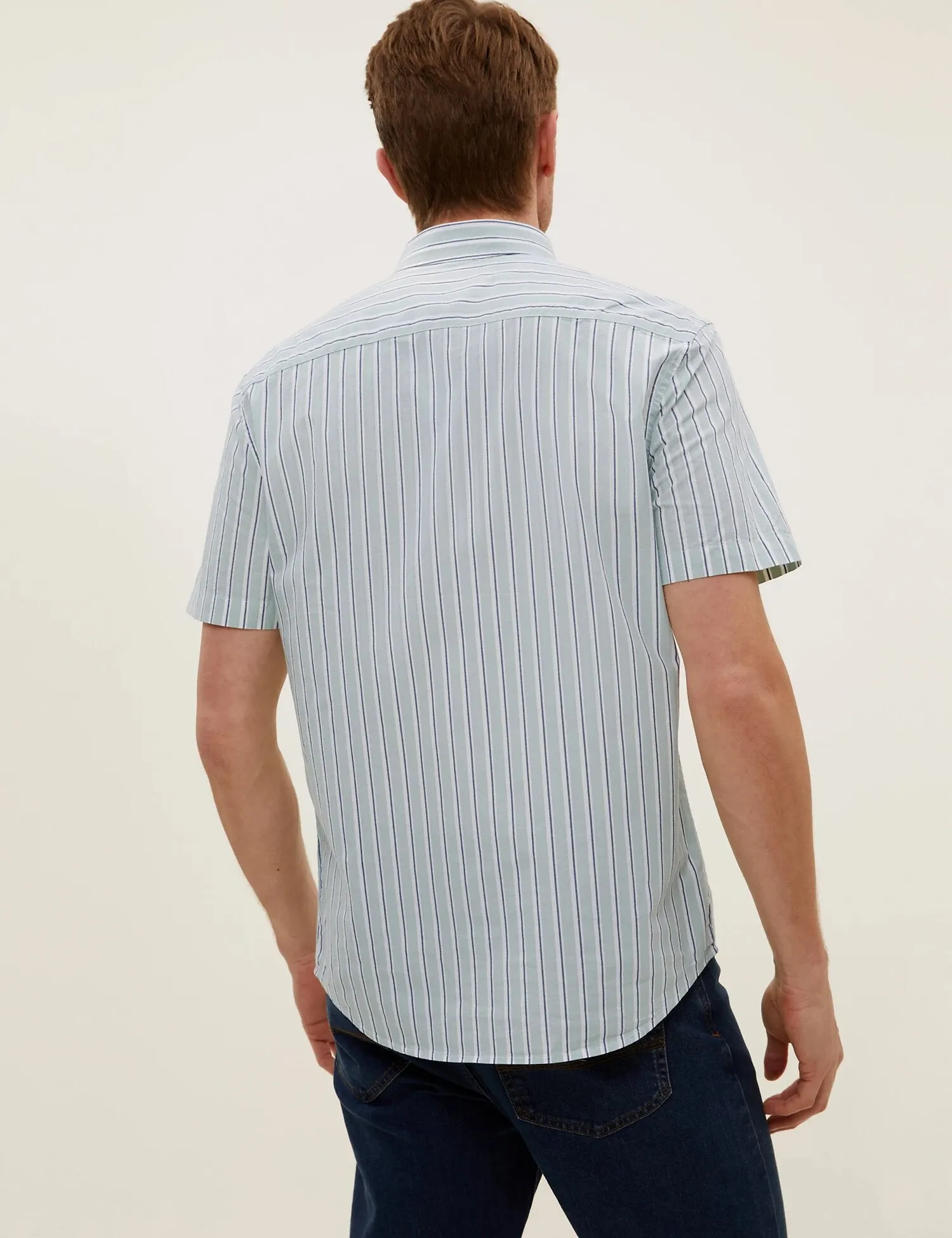 Pure Cotton Striped Shirt