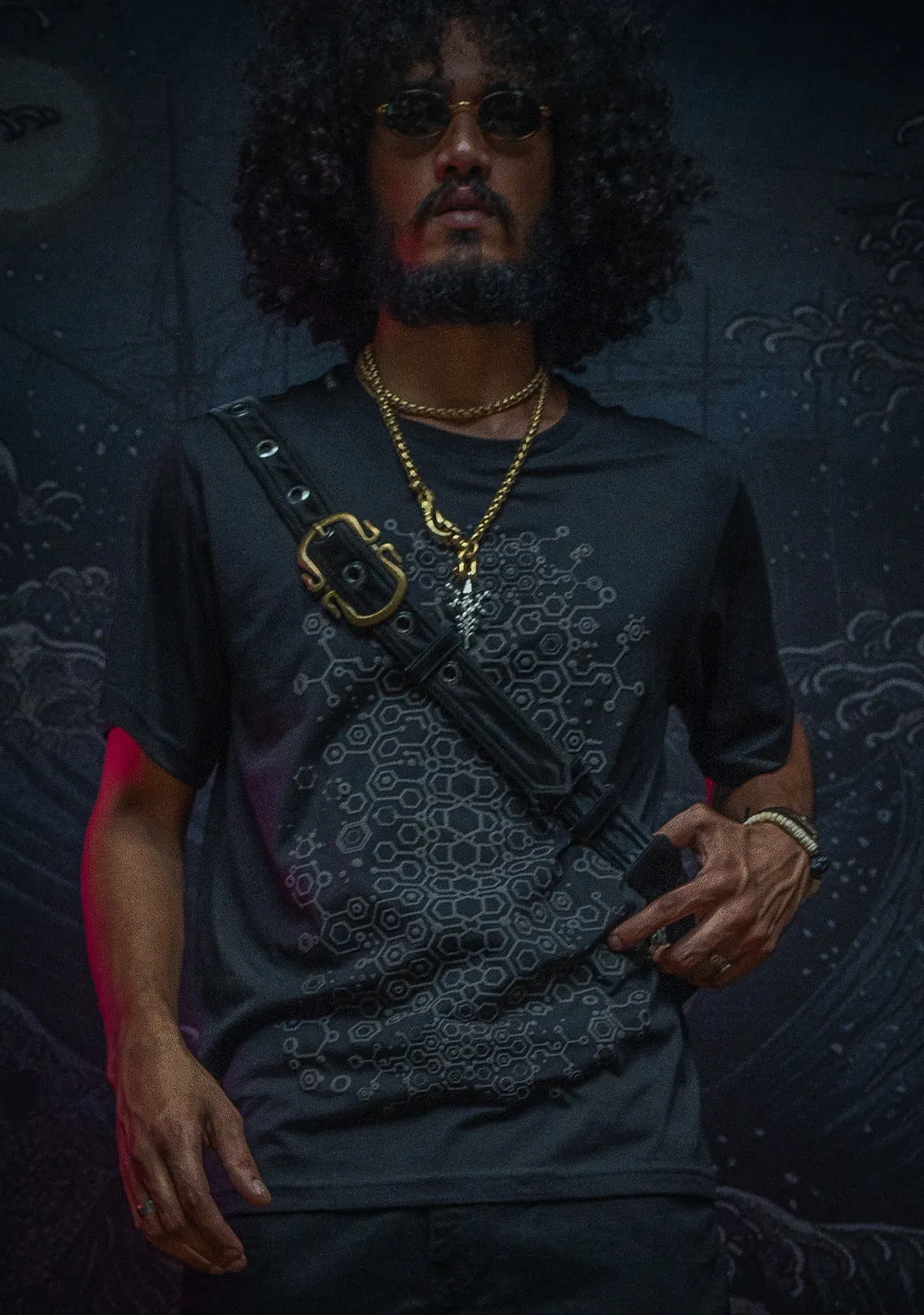 T-Shirt Men /  Supima Cotton  -Black KAMBOZII