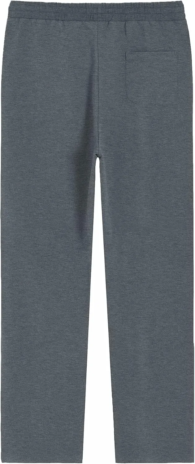 Weintee Men's 34" Inseam Tall Cotton Sweatpants with Pockets